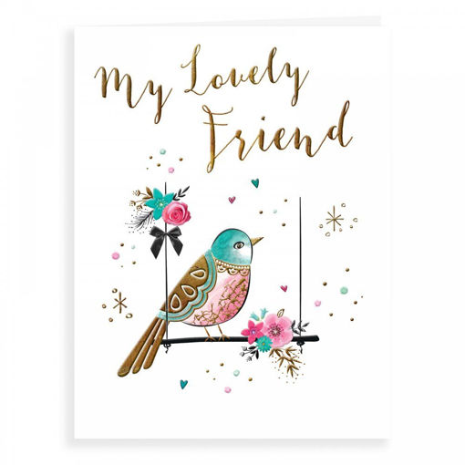 Picture of LOVELY FRIEND BIRTHDAY CARD